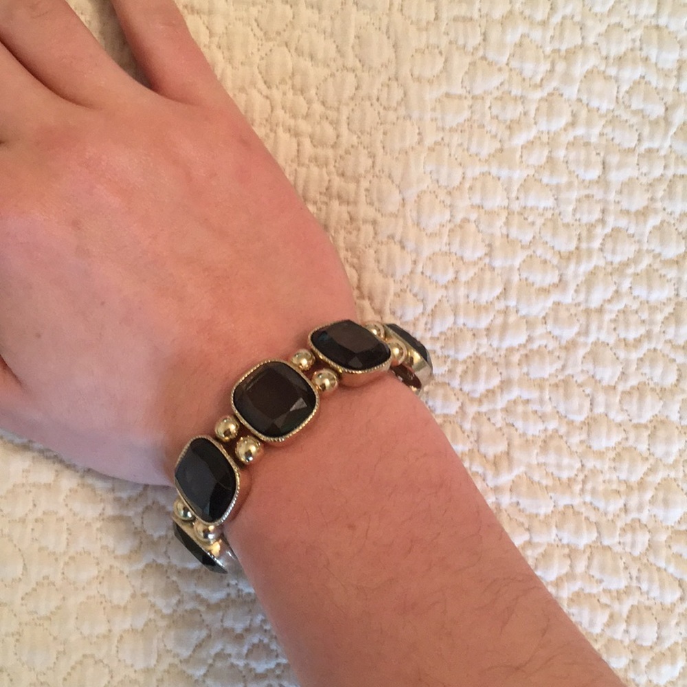 Emerald J crew bracelet
